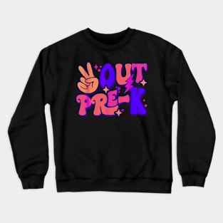 Groovy Last Day Of School Crewneck Sweatshirt